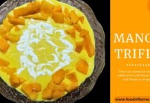 Layered Dessert Mango Trifle