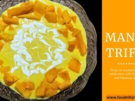 Layered Dessert Mango Trifle