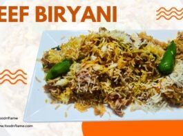 Beef Biryani