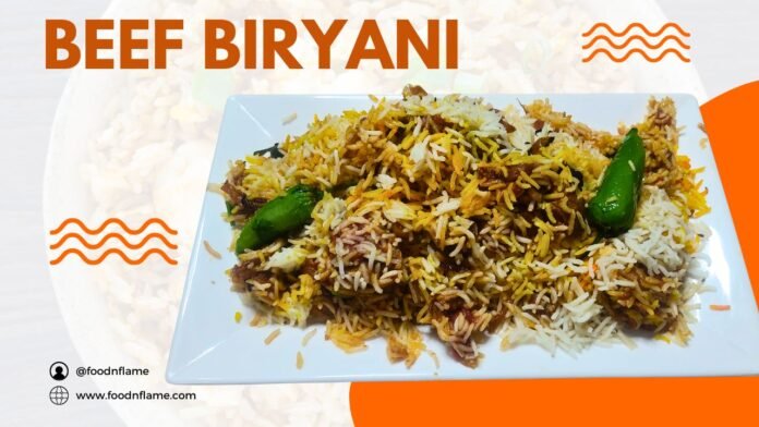 Beef Biryani